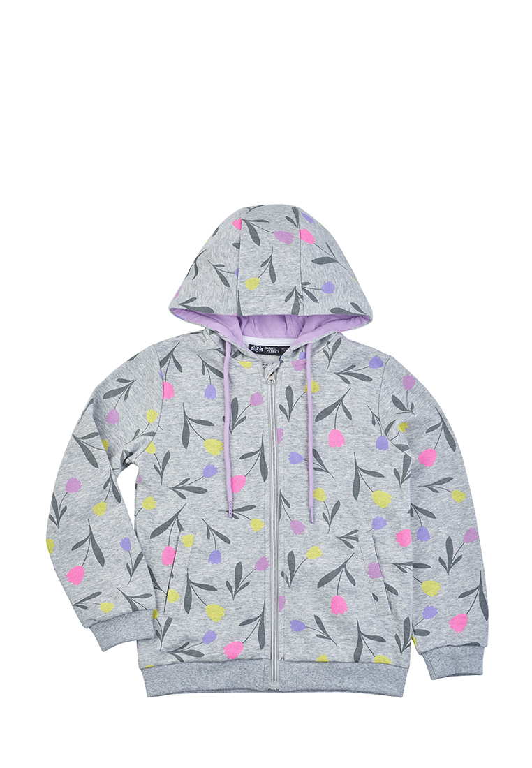 

Толстовка на молнии для девочек SS23C42500525 Daniele Patrici 206562 цв.серый р.7-8, 206562