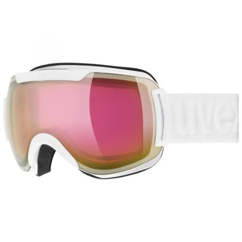 фото Очки горнолыжные uvex 2022-23 downhill 2000 fm s2 white dl/pink-rose