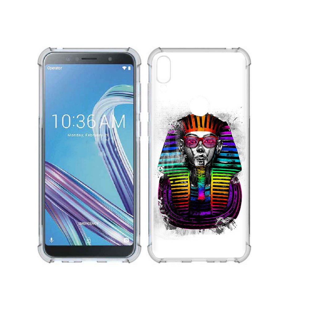 

Чехол MyPads Tocco для Asus ZenFone Max Pro (ZB602KL) модная богиня, Прозрачный, Tocco