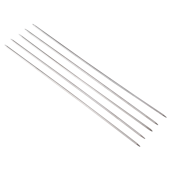 

Спицы для вязания, чулочные, d = 1,8 мм, 19,5 см, 5 шт, Черный