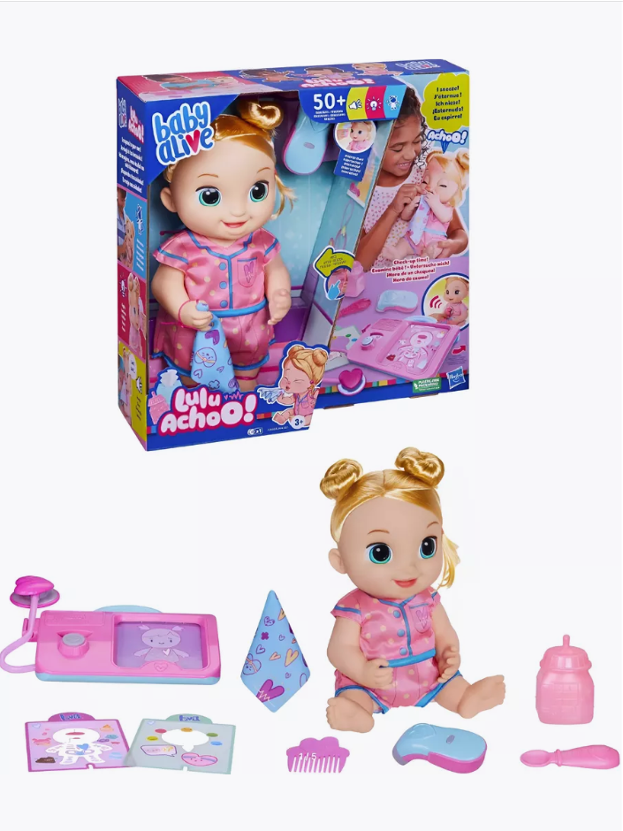 

Кукла Baby Alive Lulu Achoo (F2620) 222228306691, (F2620)