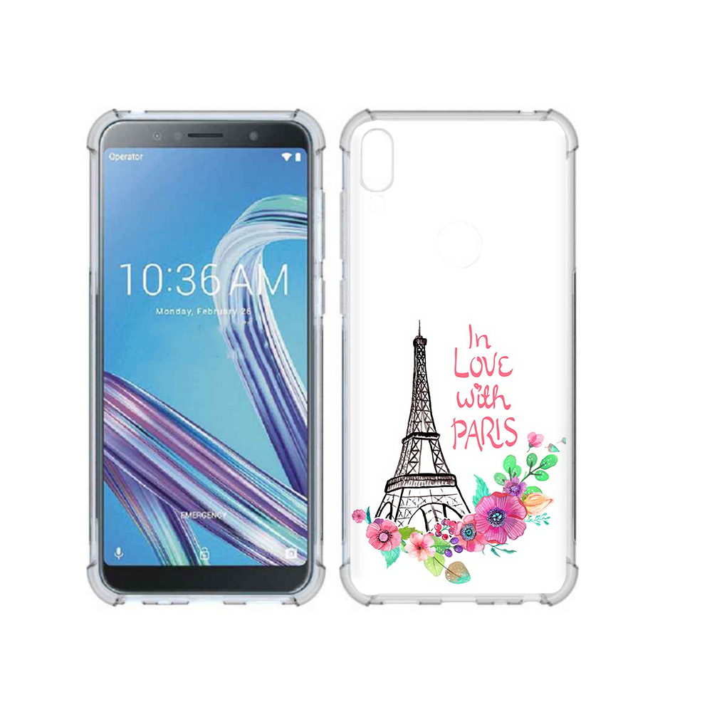 

Чехол MyPads Tocco для Asus ZenFone Max Pro (ZB602KL) любимый париж, Прозрачный, Tocco