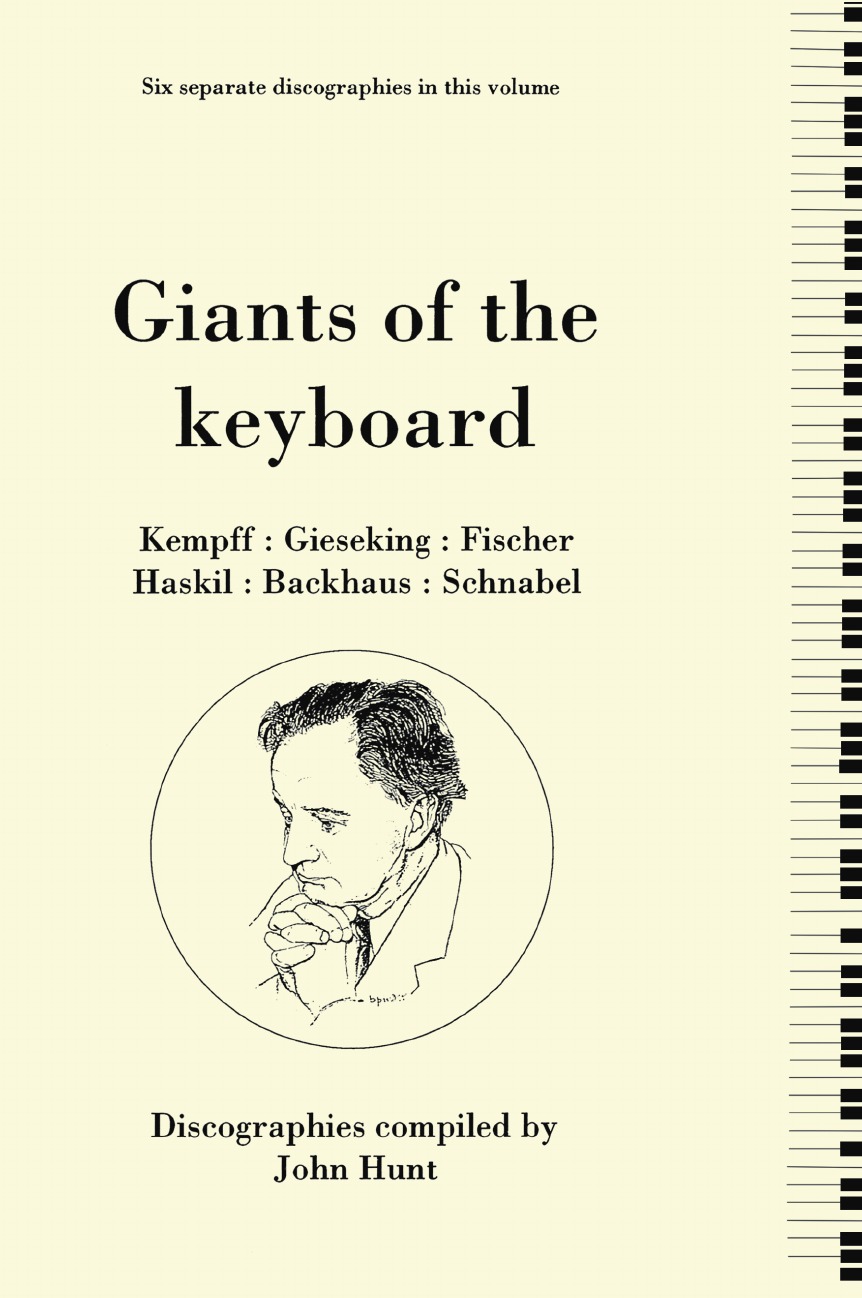 

Giants of the Keyboard. 6 Discographies. [1994]