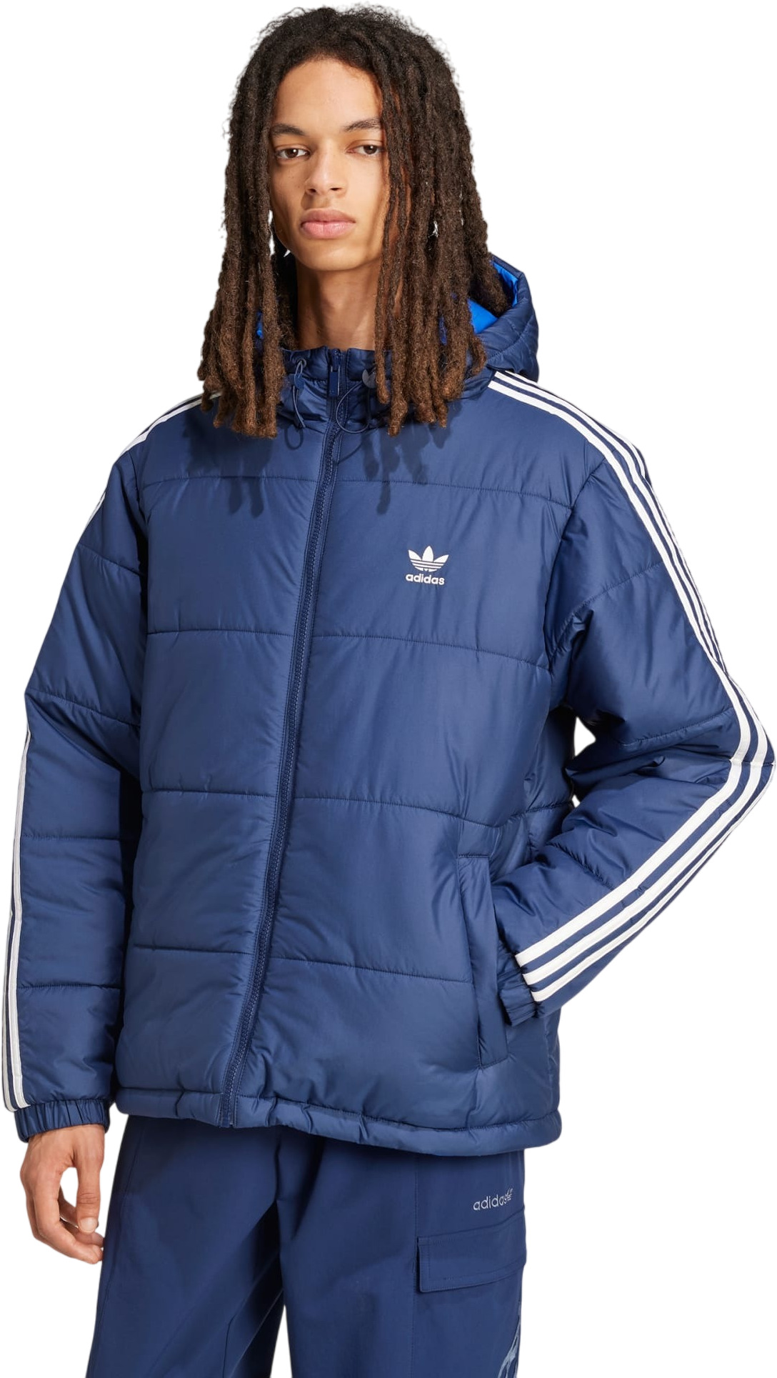 

Куртка мужская adidas ADIC REV JKT синяя M, Синий, ADIC REV JKT