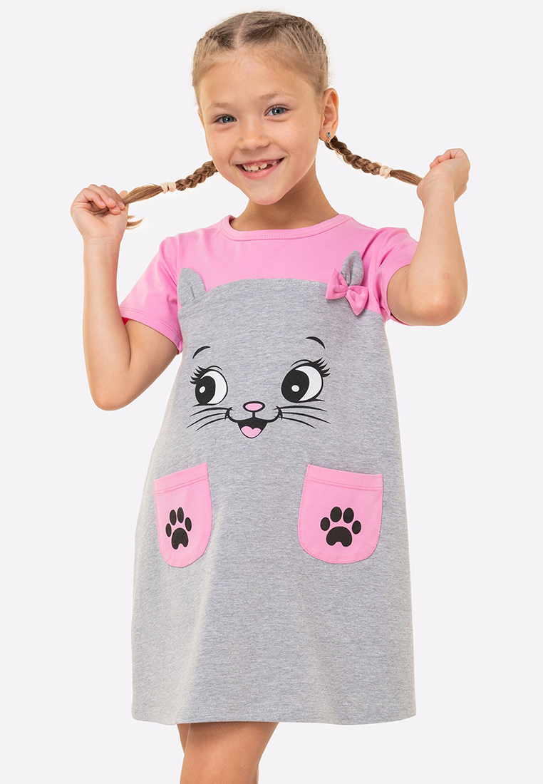 Платье детское HappyFox 131 цв. розовый р. 104