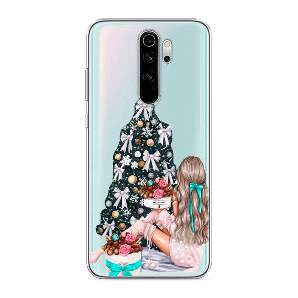 

Чехол для Xiaomi Redmi Note 8 Pro "New Year", Зеленый;бежевый;голубой, 36650-5