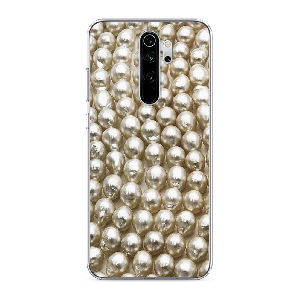 

Чехол на Xiaomi Redmi Note 8 Pro "Жемчуг", Бежевый, 36650-3