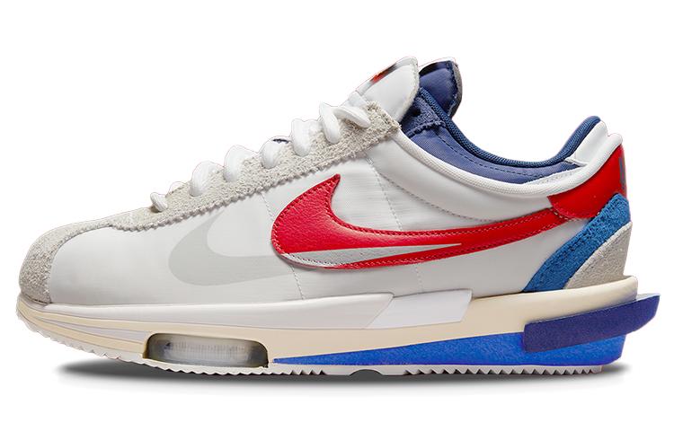 

Кроссовки унисекс Nike Sacai x Nike Cortez SP White and University Red белые 38 EU, Белый, Sacai x Nike Cortez SP White and University Red