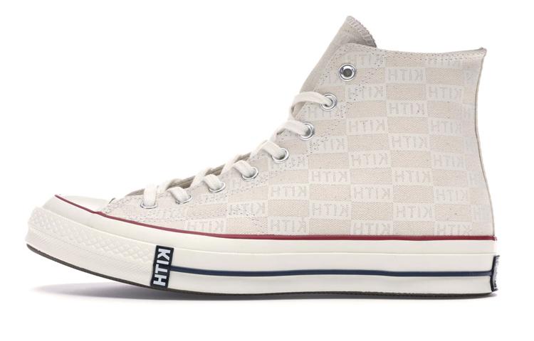 

Кеды унисекс Converse KITH 1970s Chuck Taylor All Star бежевые 42.5 EU, Бежевый, KITH x Converse 1970s Chuck Taylor All Star