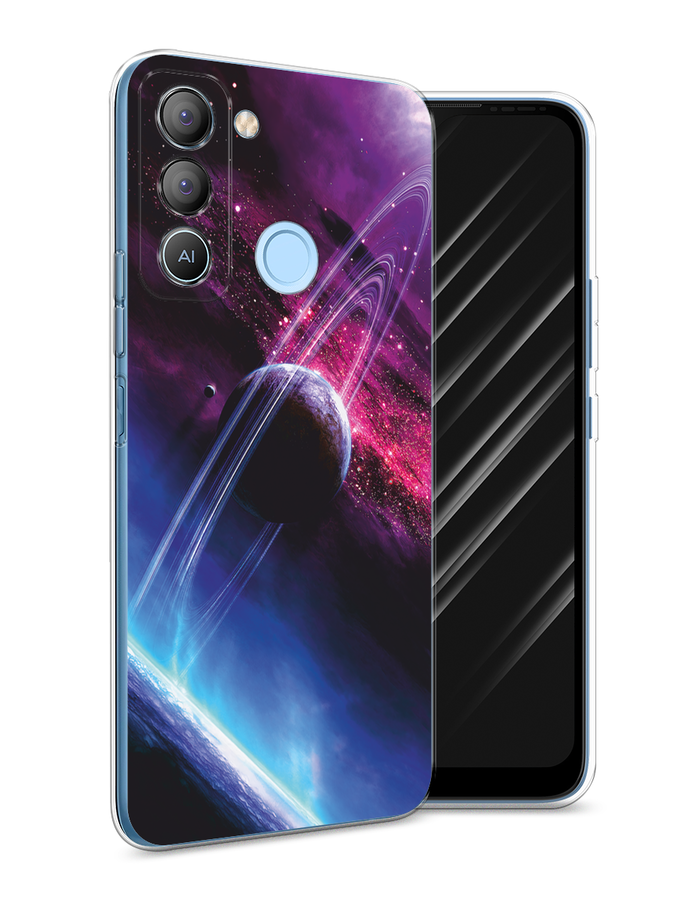 

Чехол Awog на Tecno POP 5 LTE "Космос 17", Черный;фиолетовый, 303050-4