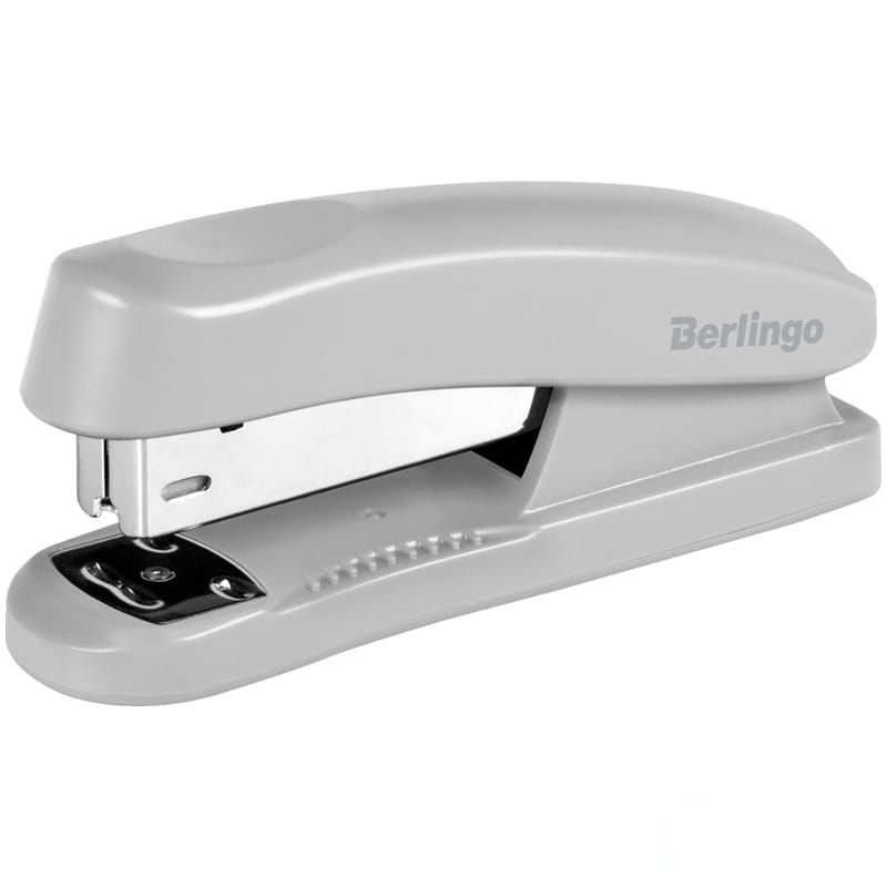 Степлер Berlingo Universal №24/6 - 26/6 до 30 л пластиковый корпус серый (H31002) 12шт
