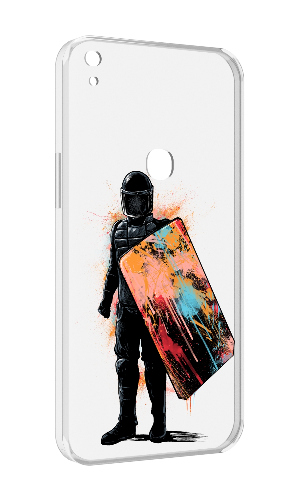 

Чехол MyPads солдат с красочным щитом для Alcatel SHINE LITE 5080X 5.0, Прозрачный, Tocco