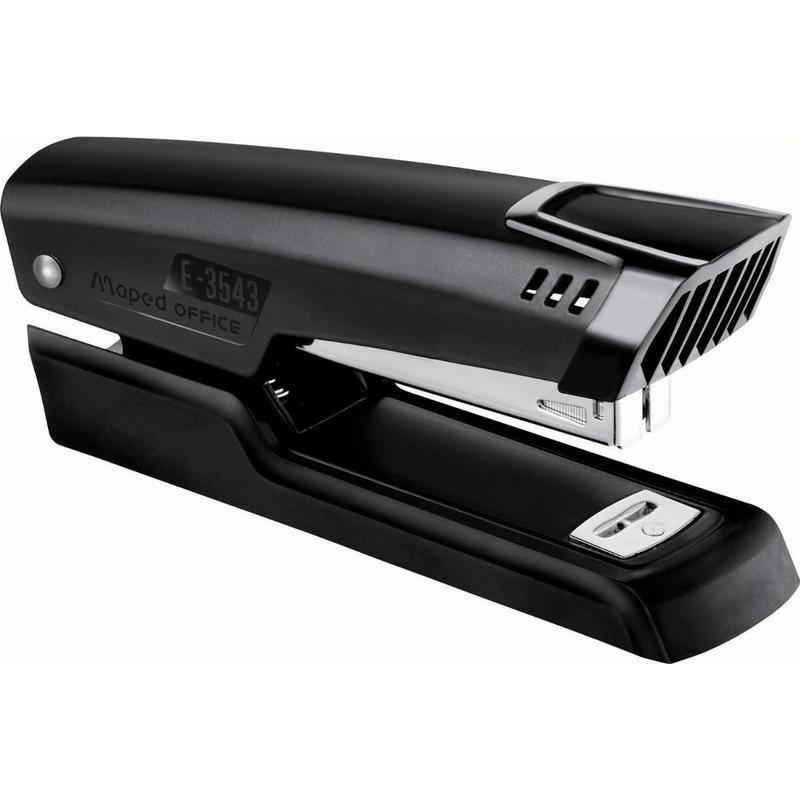 

Степлер Maped Essentials Metal №24/6 - 26/6 средний на 25 л металл черный (354311) 10шт
