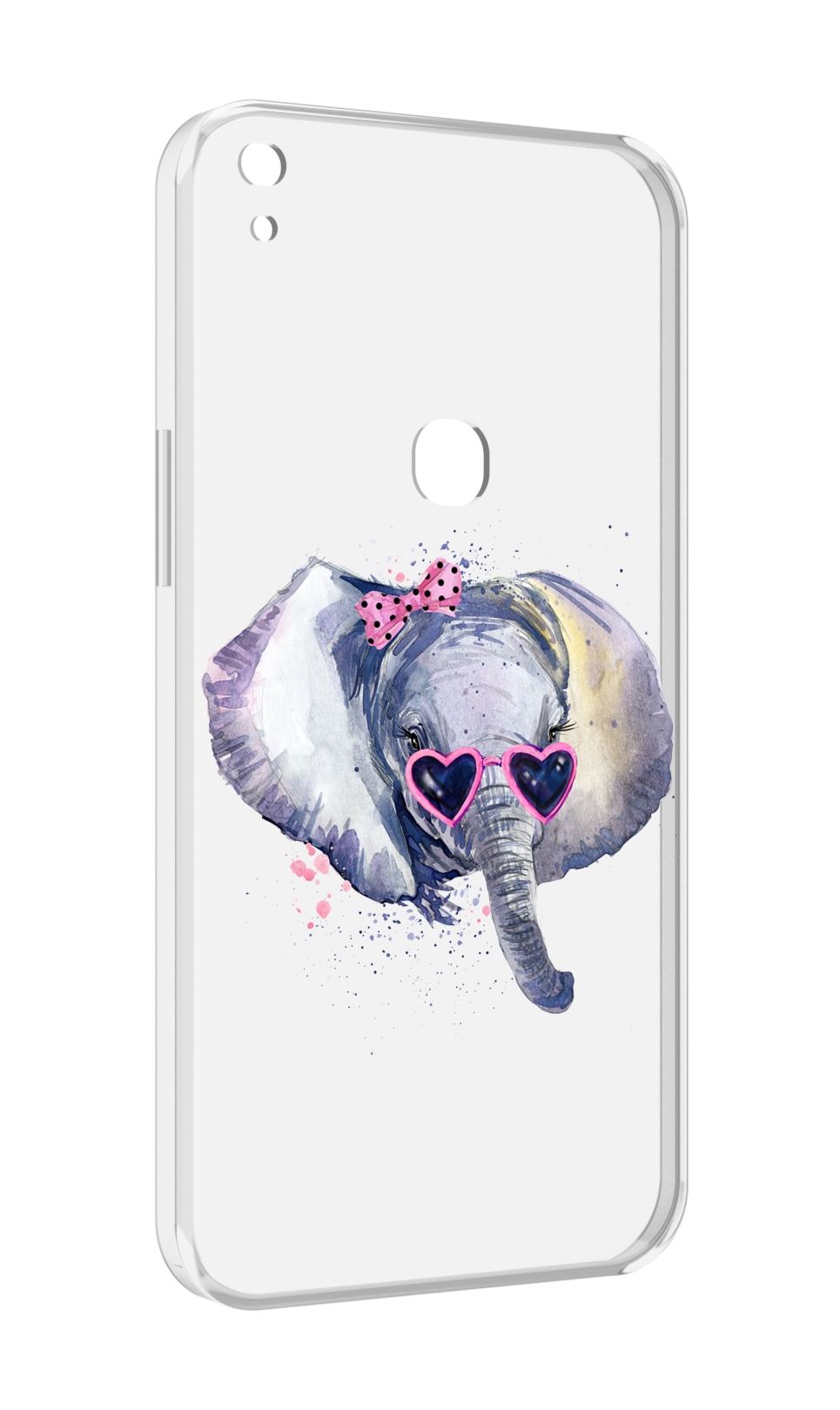 

Чехол MyPads слоник в очках для Alcatel SHINE LITE 5080X 5.0, Прозрачный, Tocco