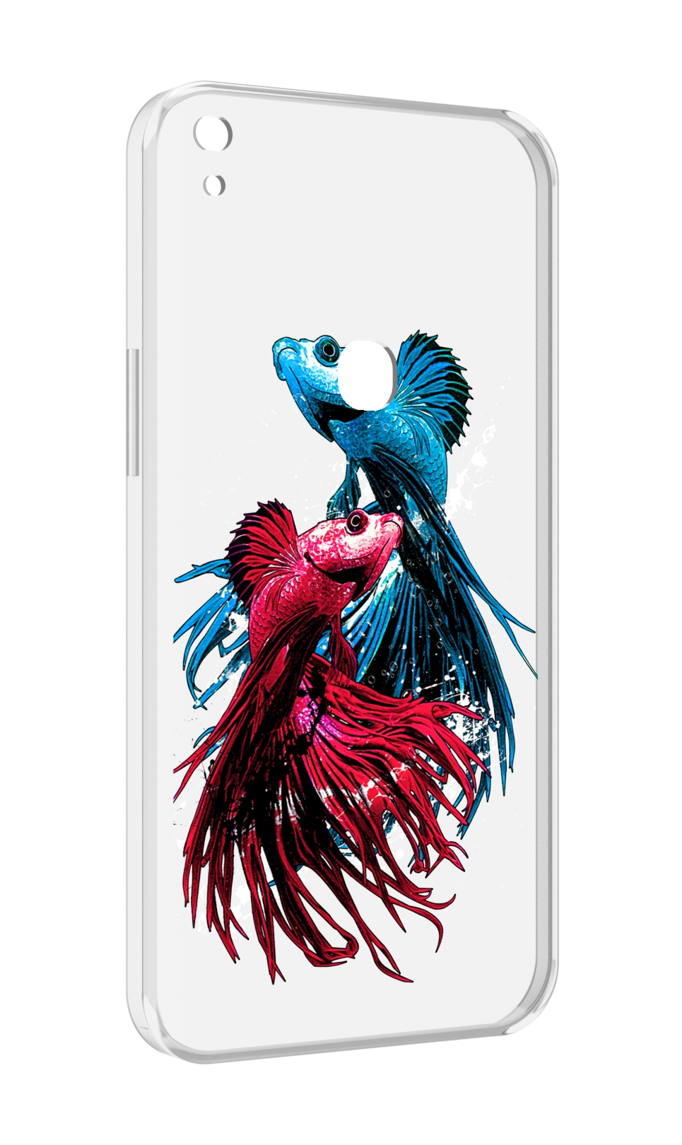 

Чехол MyPads рыбы петушки для Alcatel SHINE LITE 5080X 5.0, Прозрачный, Tocco