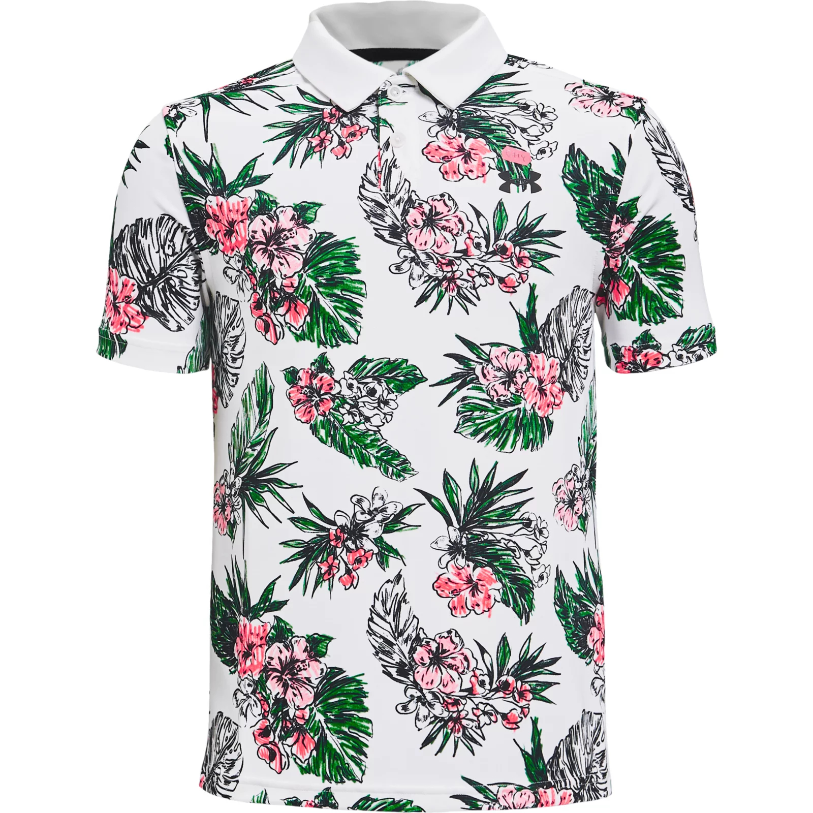 фото Поло under armour performance floral polo 1364424-100 р. ylg