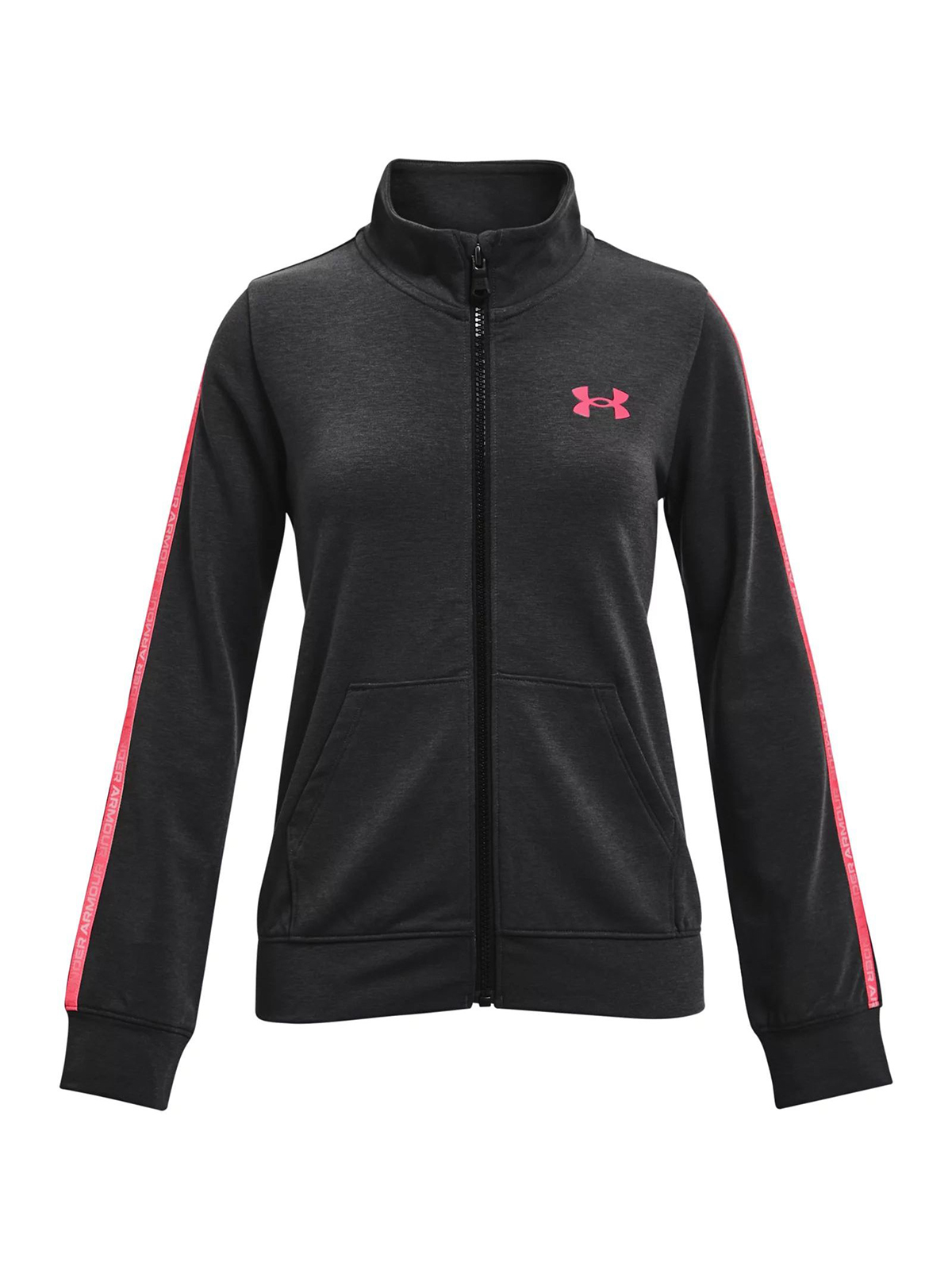 фото Ветровка under armour rival terry taped fz jacket 1363671-001 р. yxl