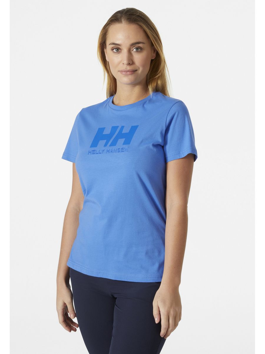 

Футболка женская Helly Hansen HE641D00B синяя S, Синий, HE641D00B