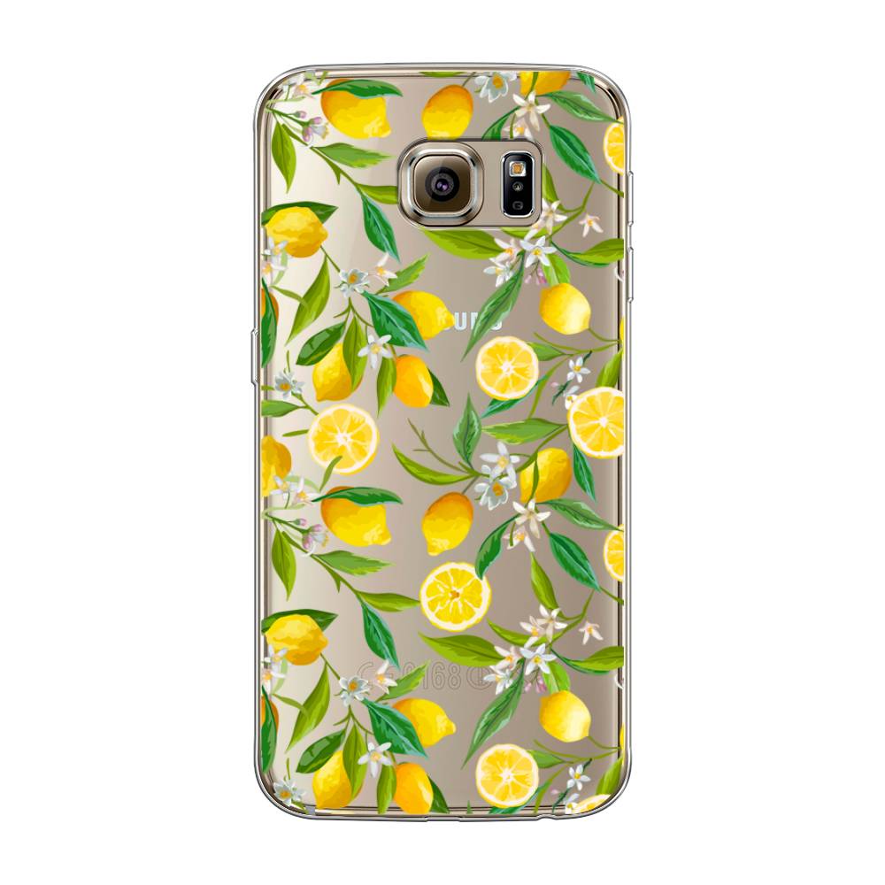 

Чехол Awog на Samsung Galaxy S6 edge "Сочные лимоны", Желтый;белый;зеленый, 24450-10