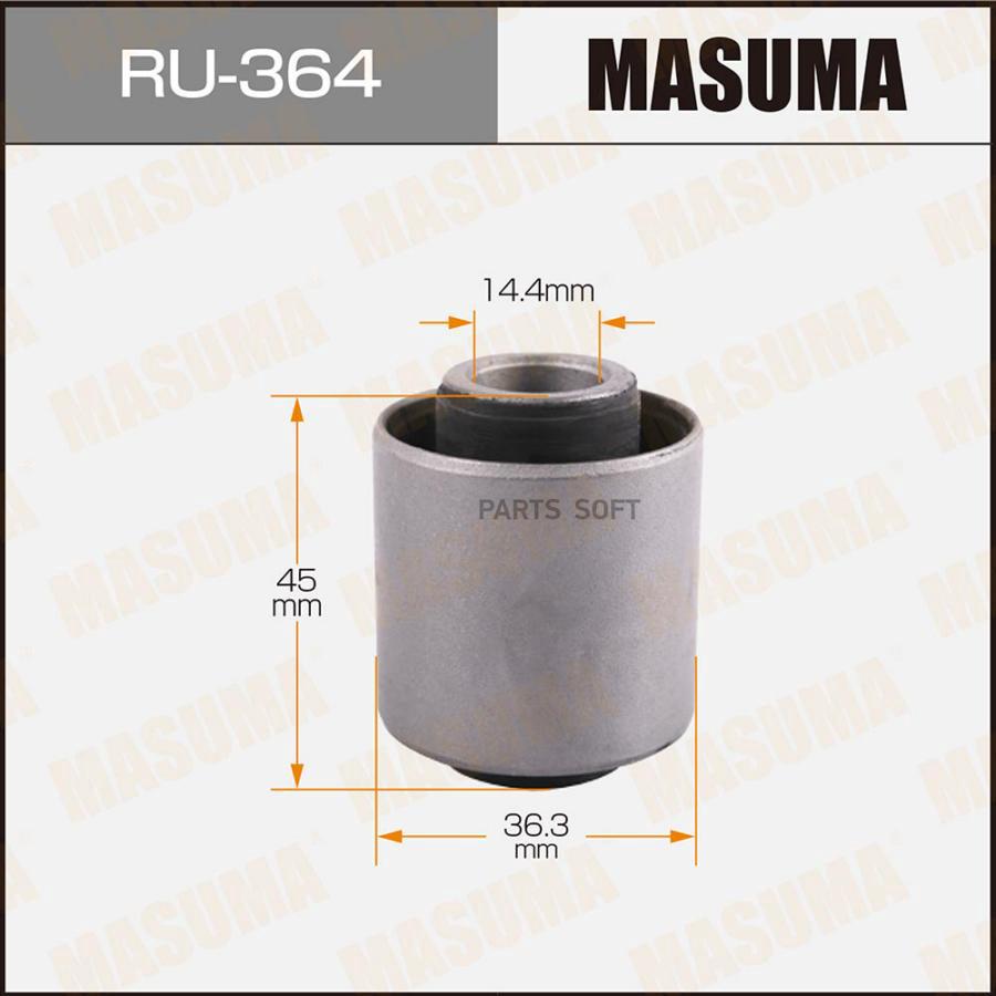 

RU-364_сайлентблок заднего поперечного рычагаToyota Mark 2/Chaser/Cresta GX100 96-01