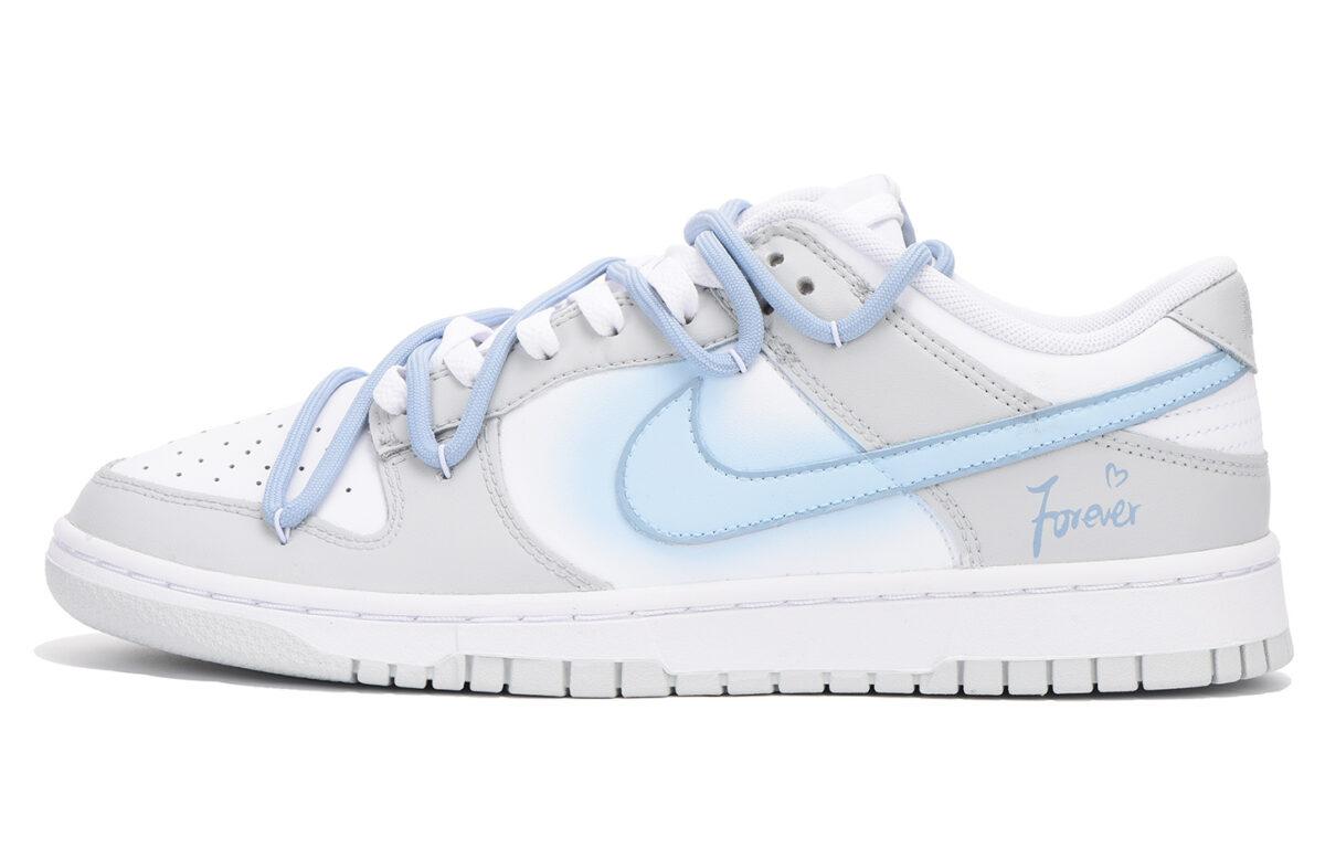 

Кеды унисекс Nike Dunk Low белые 40.5 EU, Белый, Dunk Low