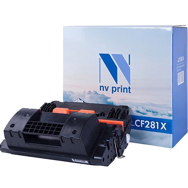 Картридж для лазерного принтера NV Print CF281X, черный