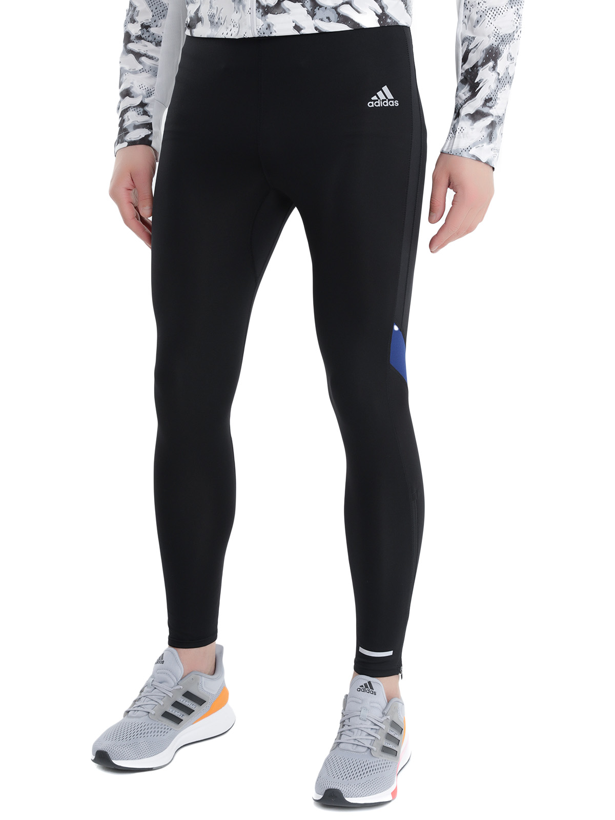 

Тайтсы мужские Adidas Otr Long M синие S, Синий, Otr Long M