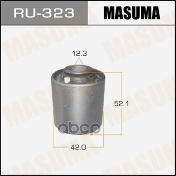 

MASUMA 'RU323 Сайлентблок пер. подв. нижн. рычага внешн. 1шт