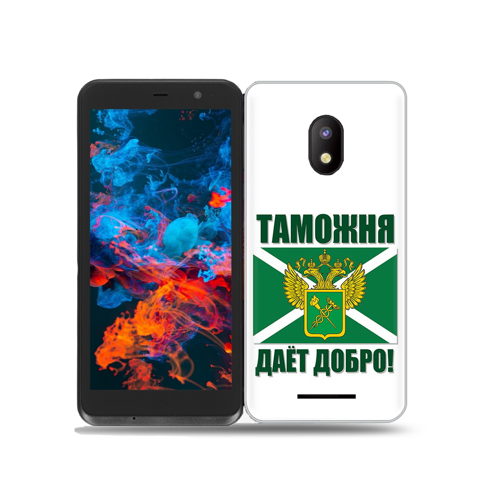 

Чехол MyPads Tocco для BQ 5045L Wallet таможня, Прозрачный, Tocco