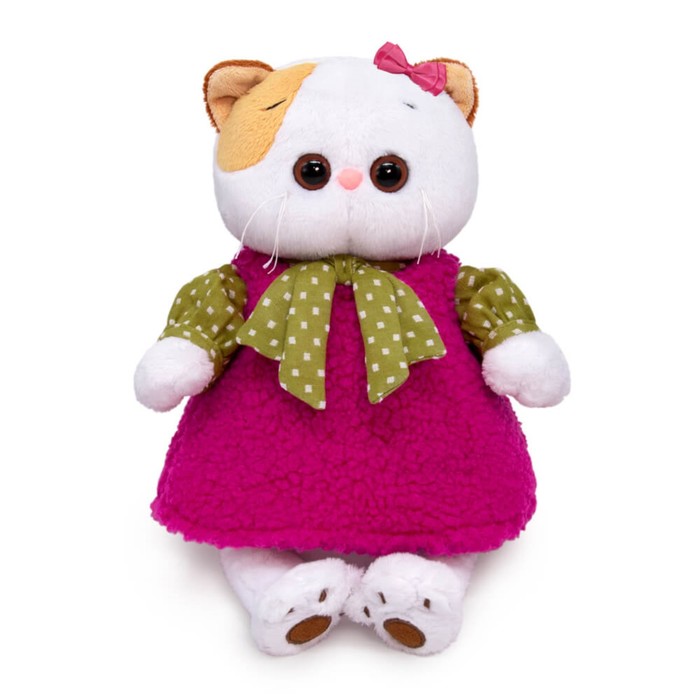 

Мягкая игрушка «Ли-Ли в меховом сарафане», 24 см, Белый
