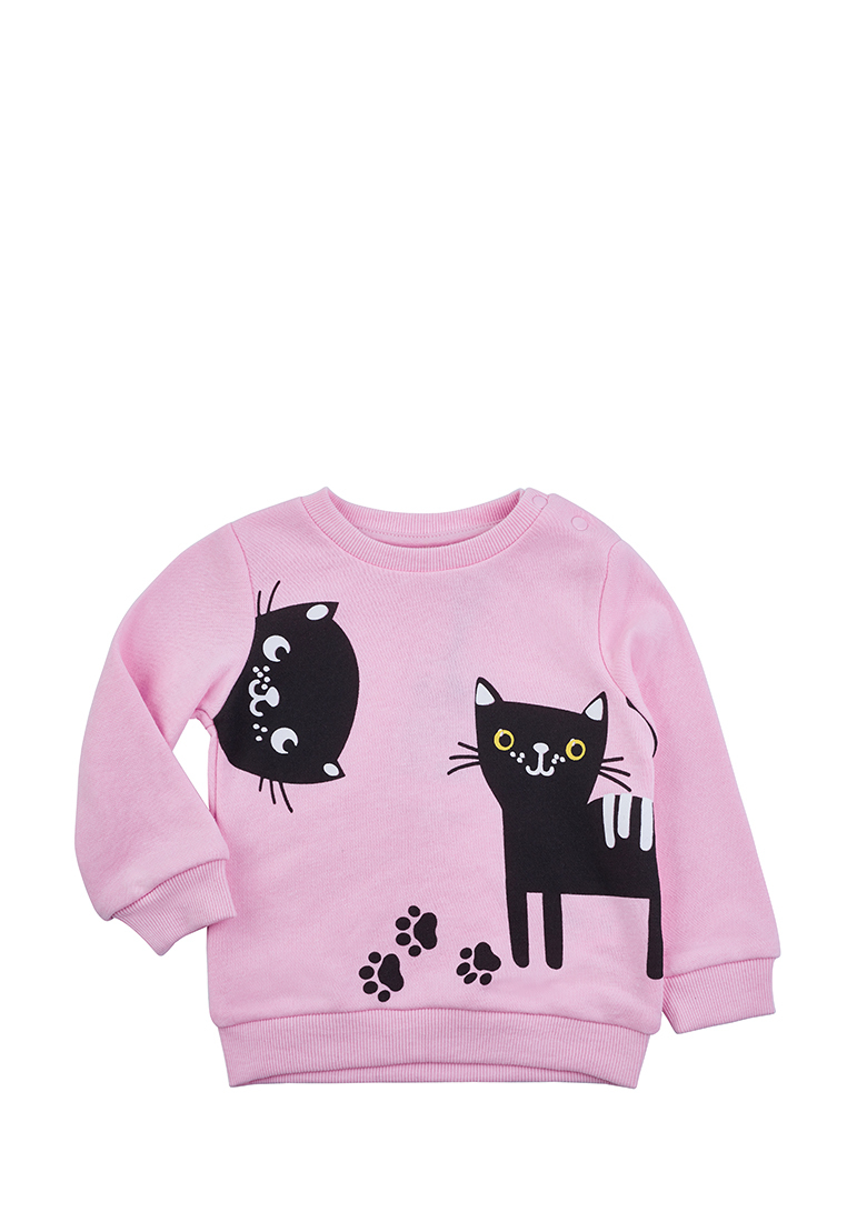 

Свитшот для девочки SS23B00200502 Kari baby 205552 цв.розовый р.18-24m, 205552