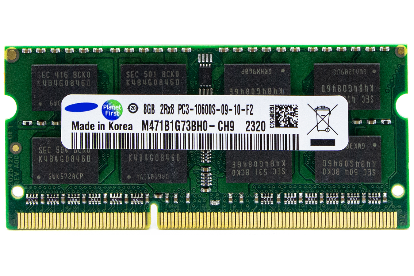 

Оперативная память Samsung M471B1G73BH0-CH9 DDR3 1x8Gb 1333MHz, M471B1G73BH0-CH9