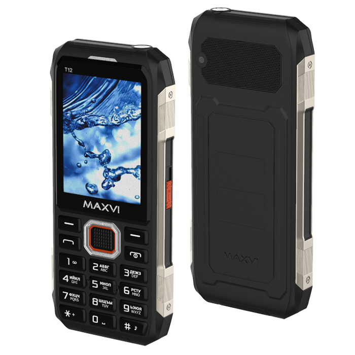 

Сотовый телефон Maxvi T12 Black