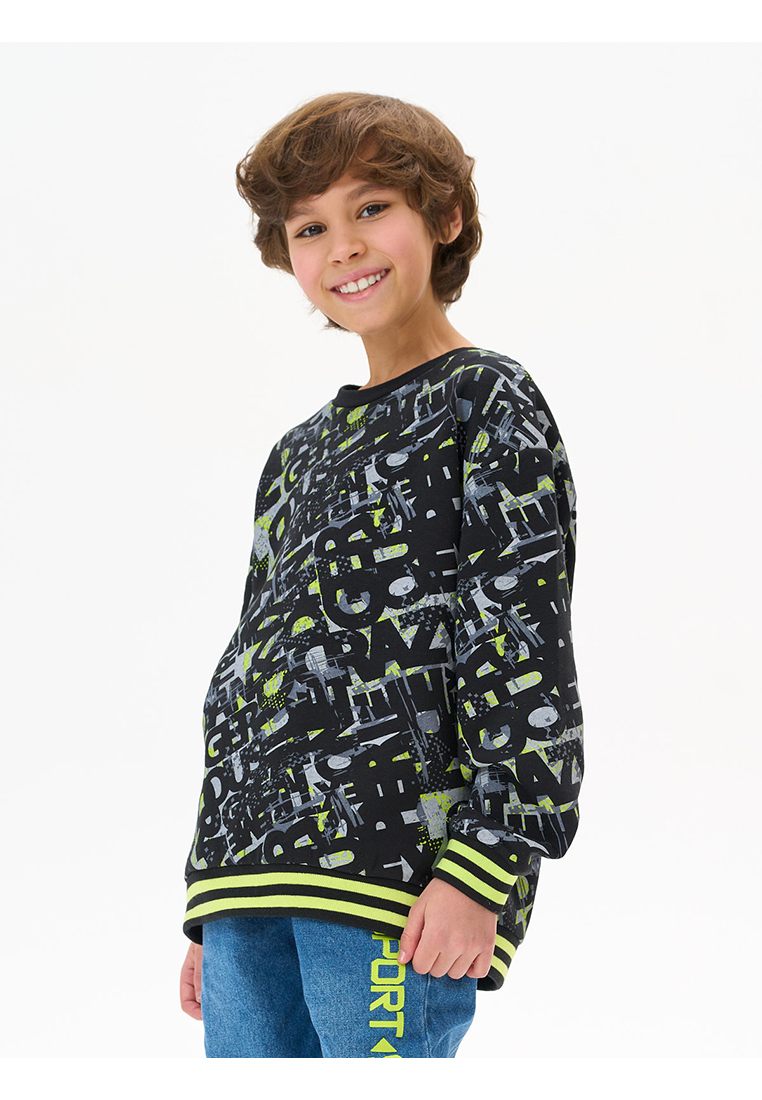 

Свитшот детский Oversize SS23C51000531 Daniele Patrici 205451 цв.черный р.7-8, 205451