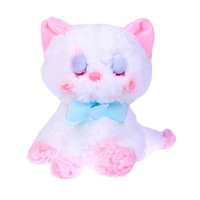 

Мягкая игрушка «Кошечка» 20 см, цвет МИКС, Разноцветный