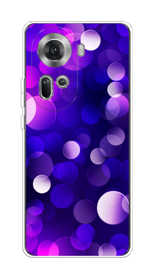 

Чехол на Oppo Reno 11 (Global) "Абстракция 27", Фиолетовый, 2515850-1