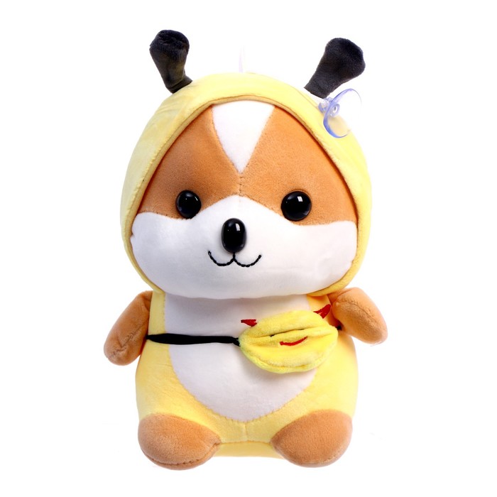 

Мягкая игрушка «Корги - пчёлка», Желтый