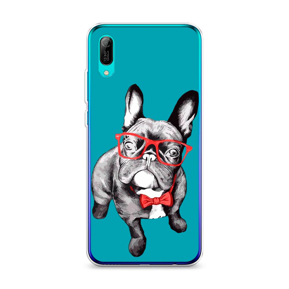 

Чехол на Huawei Y6 Pro 2019 "Французский бульдог", 68150-1