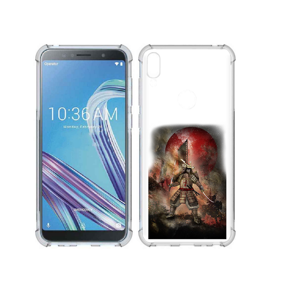 

Чехол MyPads Tocco для Asus ZenFone Max Pro (ZB602KL) китайскийвоин, Прозрачный, Tocco