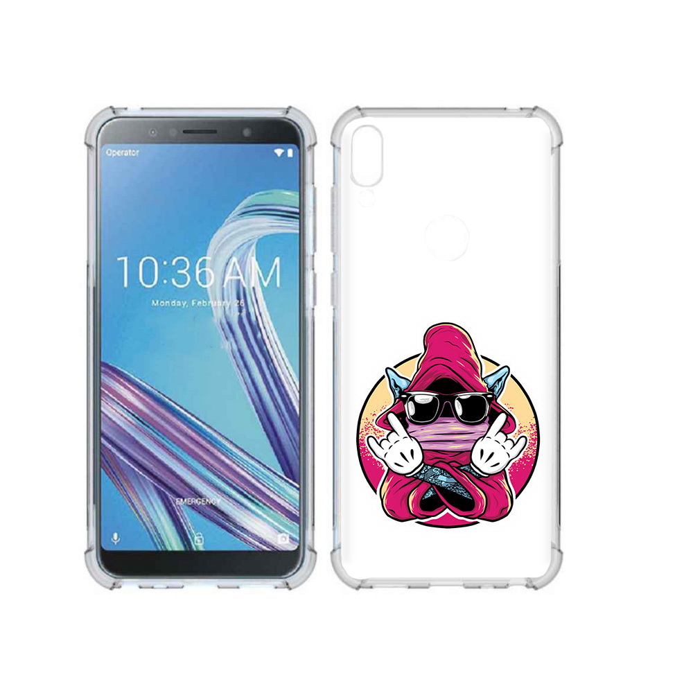 

Чехол MyPads Tocco для Asus ZenFone Max Pro (ZB602KL) йоу, Прозрачный, Tocco