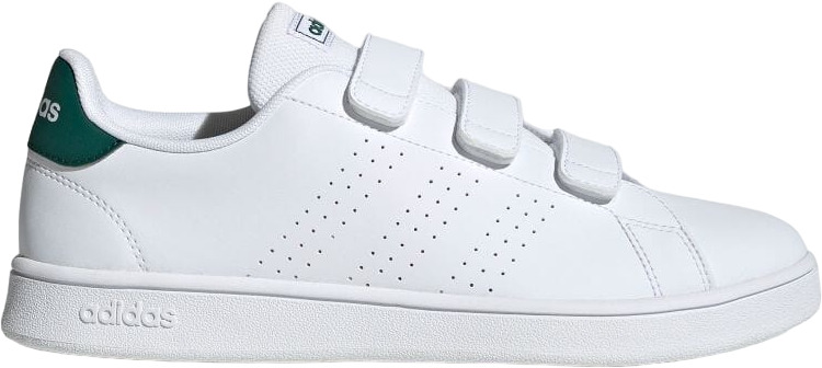 Кеды мужские Adidas ADVANTAGE BASE VELCRO белые 10 UK