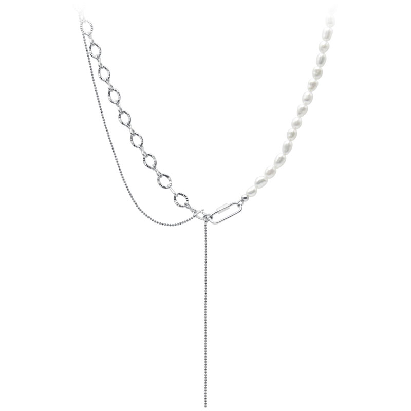 

Колье из серебра с жемчугом 38 см UVILERS ZS98215, ZS98215
