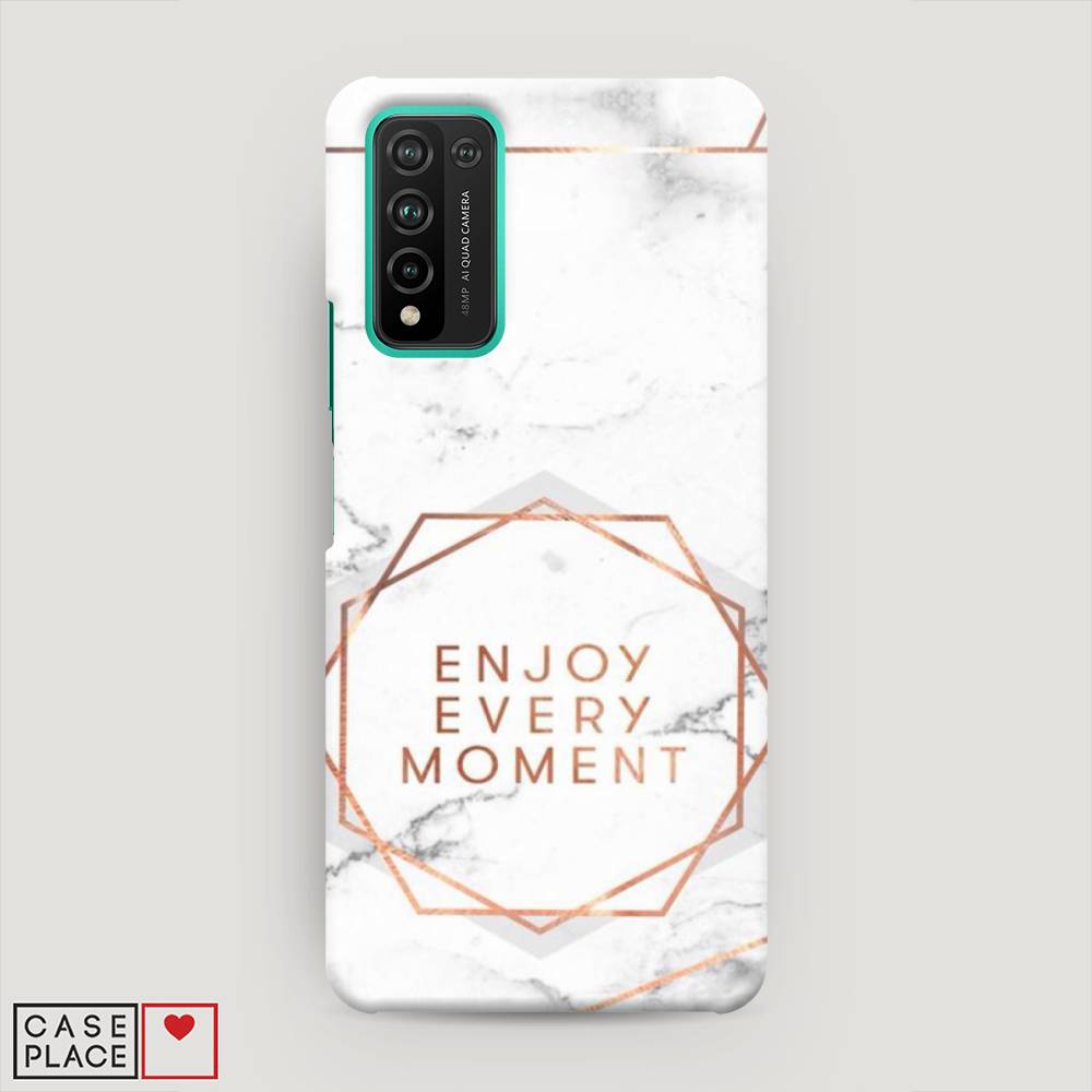 

Чехол Awog "Enjoy every moment мрамор" для Honor 10X Lite, 6104620-5