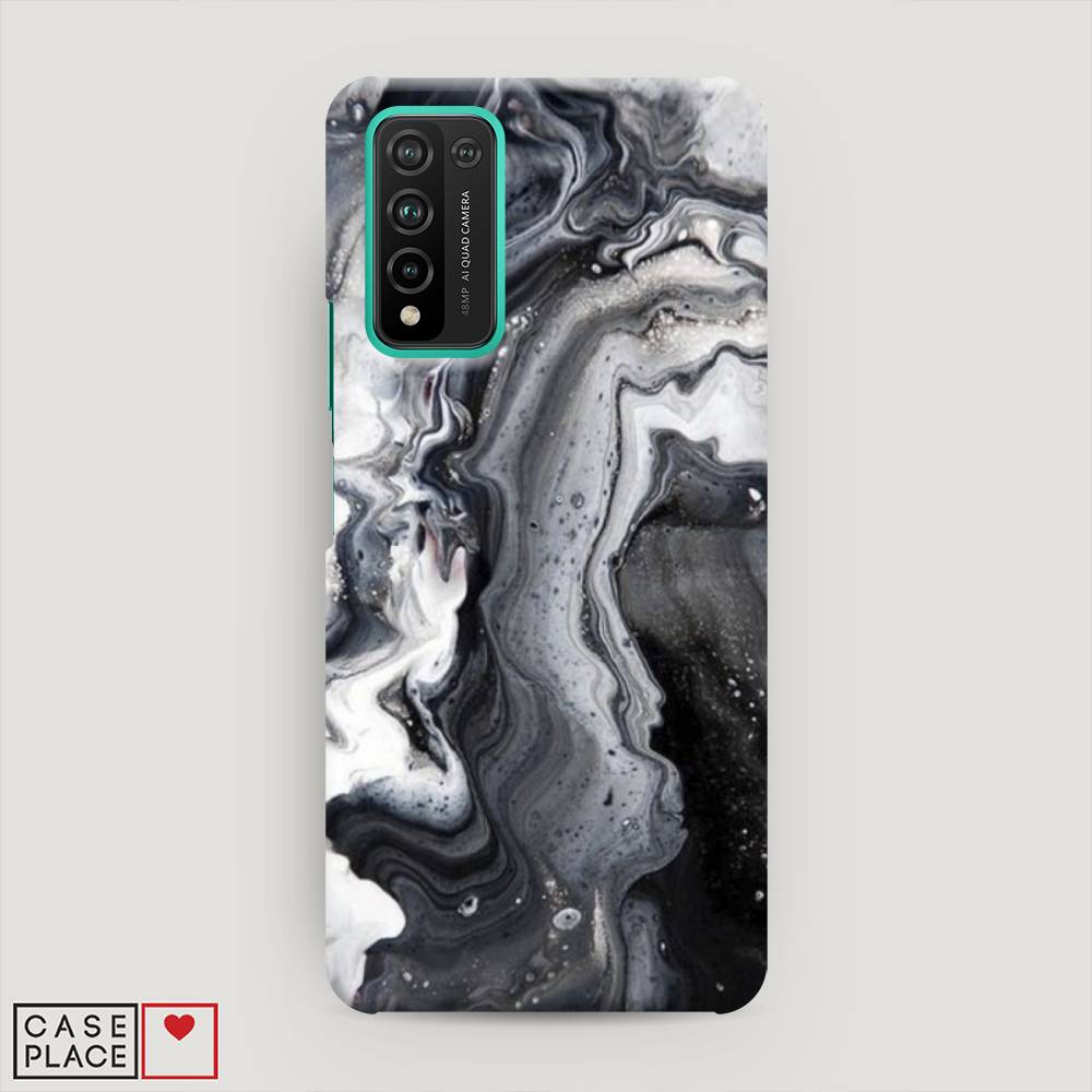 

Чехол Awog "Бело-черные сложные полосы" для Honor 10X Lite, 6104620-2