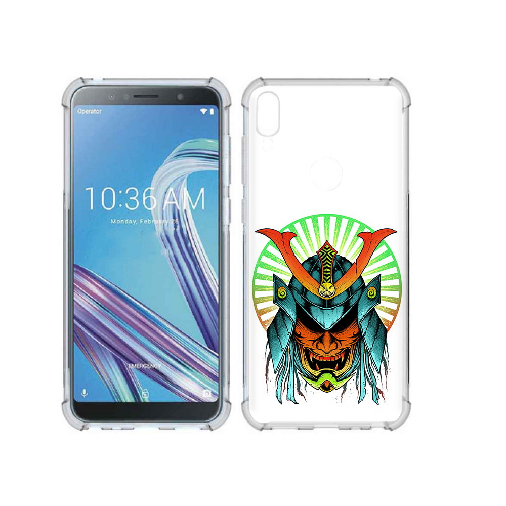 

Чехол MyPads Tocco для Asus ZenFone Max Pro (ZB602KL) ешимитсу рисунок, Прозрачный, Tocco