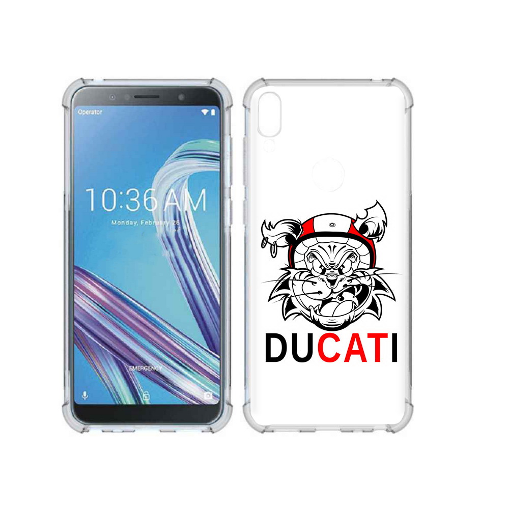 Чехол MyPads Tocco для Asus ZenFone Max Pro (ZB602KL) дукати