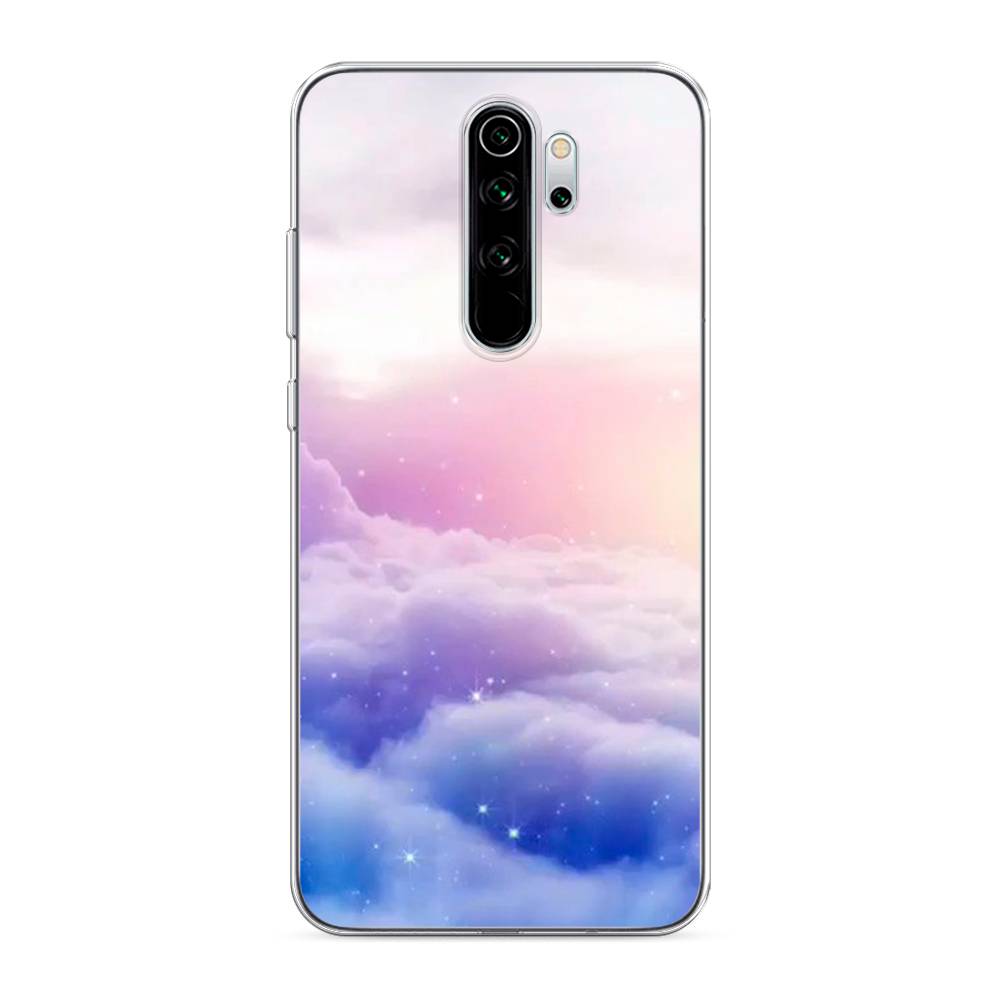 

Чехол на Xiaomi Redmi Note 8 Pro "Небеса", Голубой;белый;розовый, 36650-2