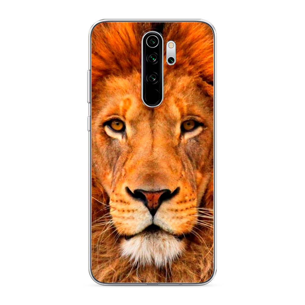 

Чехол на Xiaomi Redmi Note 8 Pro "Благородный лев", Оранжевый, 36650-1