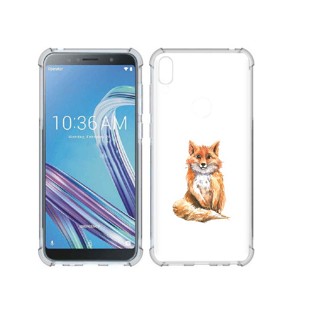

Чехол MyPads Tocco для Asus ZenFone Max Pro (ZB602KL) детская лиса, Прозрачный, Tocco