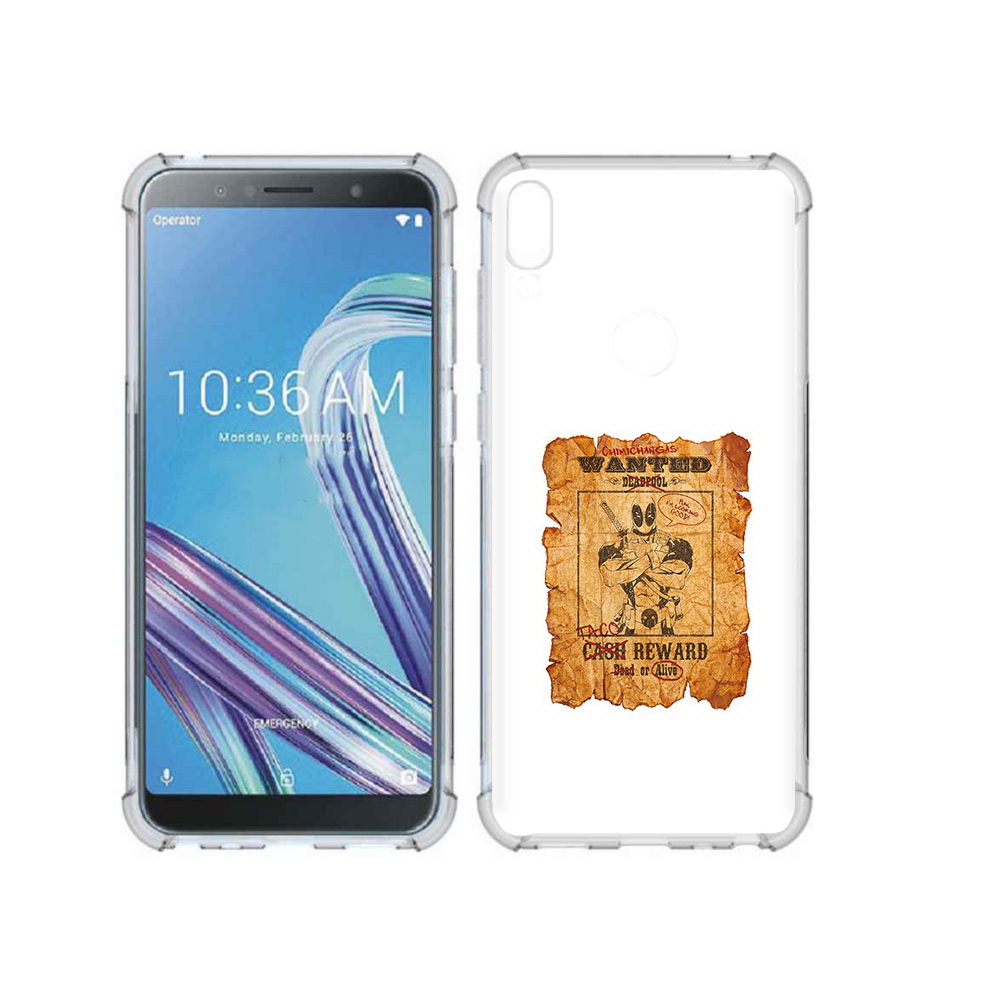 Чехол MyPads Tocco для Asus ZenFone Max Pro (ZB602KL) дедпул